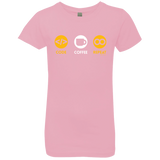 T-Shirts Light Pink / YXS Code Coffee Repeat Girls Premium T-Shirt