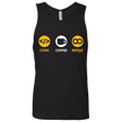 T-Shirts Black / Small Code Coffee Repeat Men's Premium Tank Top