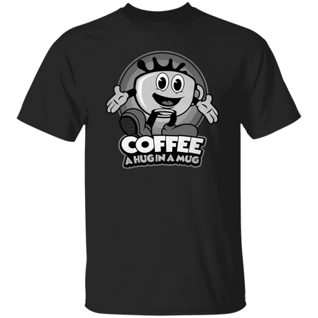 T-Shirts Black / S Coffee a Hug in a Mug T-Shirt