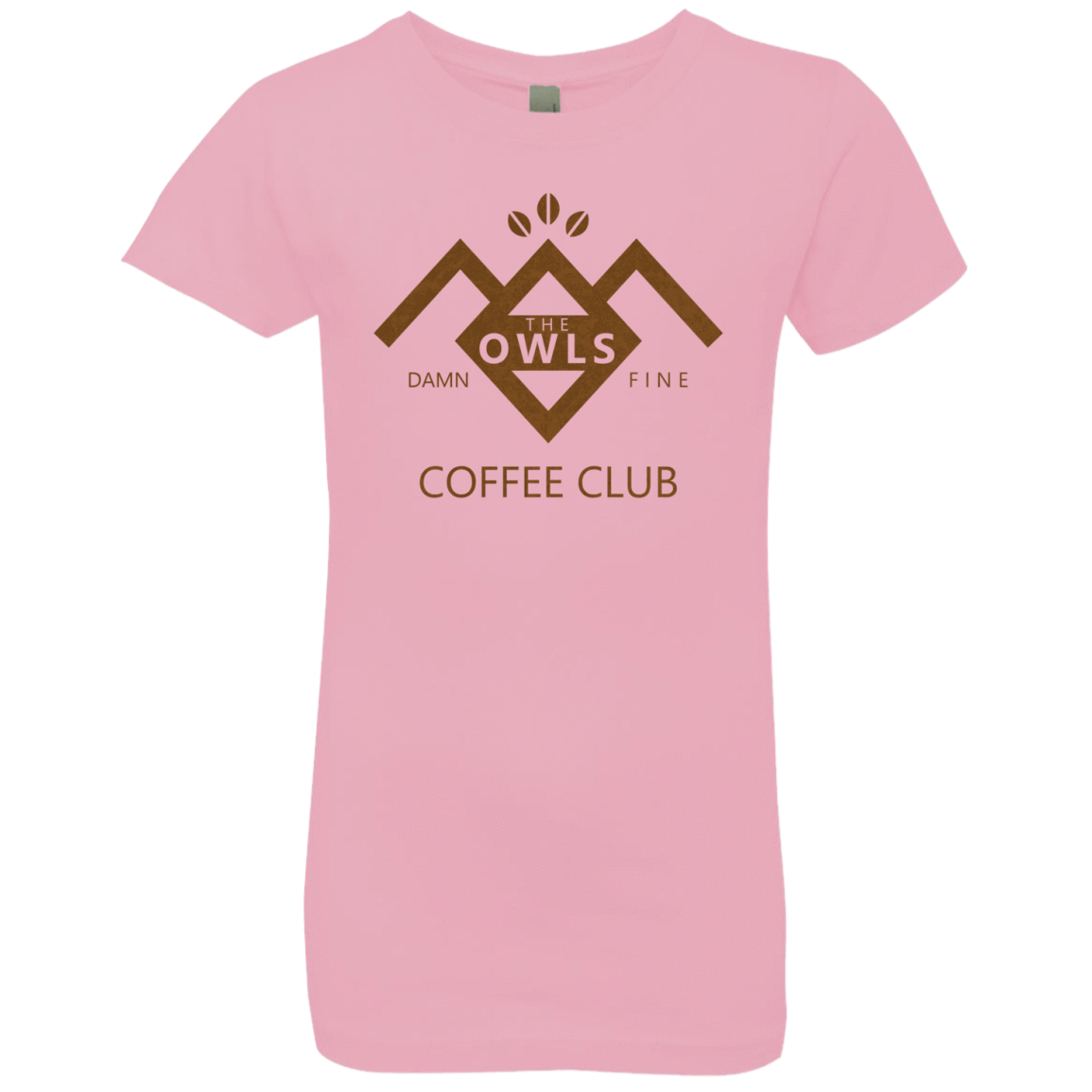 T-Shirts Light Pink / YXS Coffee Club Girls Premium T-Shirt