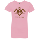 T-Shirts Light Pink / YXS Coffee Club Girls Premium T-Shirt