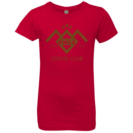T-Shirts Red / YXS Coffee Club Girls Premium T-Shirt