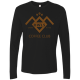 T-Shirts Black / Small Coffee Club Men's Premium Long Sleeve