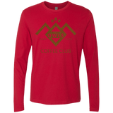 T-Shirts Red / Small Coffee Club Men's Premium Long Sleeve