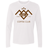 T-Shirts White / Small Coffee Club Men's Premium Long Sleeve