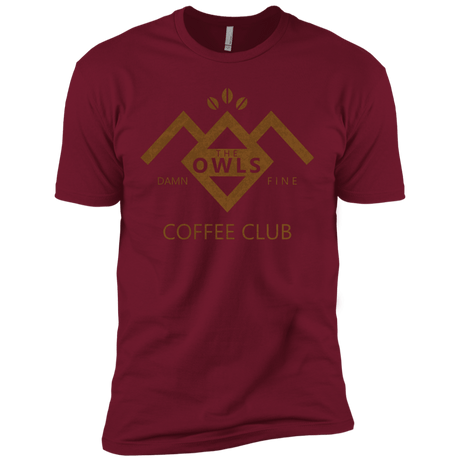 T-Shirts Cardinal / X-Small Coffee Club Men's Premium T-Shirt