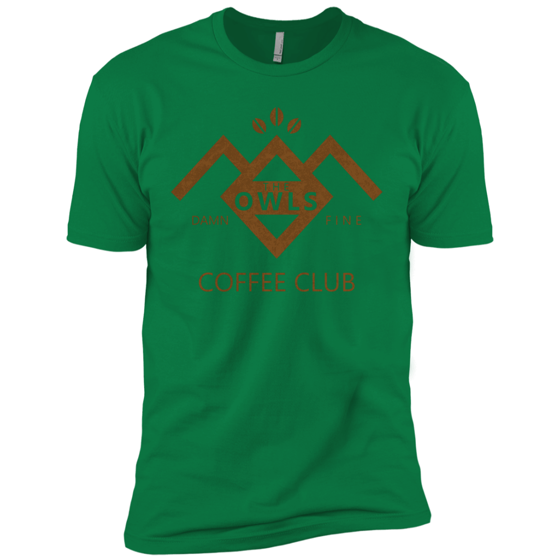 T-Shirts Kelly Green / X-Small Coffee Club Men's Premium T-Shirt