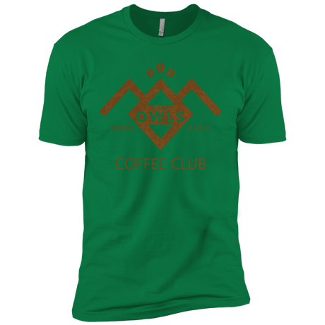 T-Shirts Kelly Green / X-Small Coffee Club Men's Premium T-Shirt