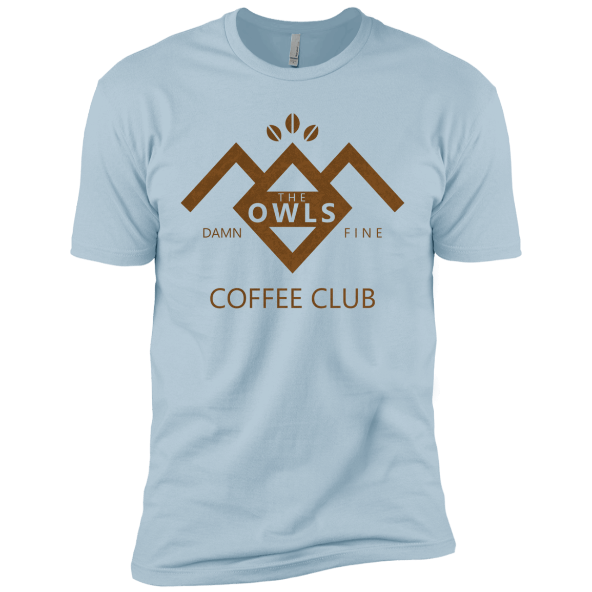 T-Shirts Light Blue / X-Small Coffee Club Men's Premium T-Shirt