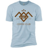 T-Shirts Light Blue / X-Small Coffee Club Men's Premium T-Shirt