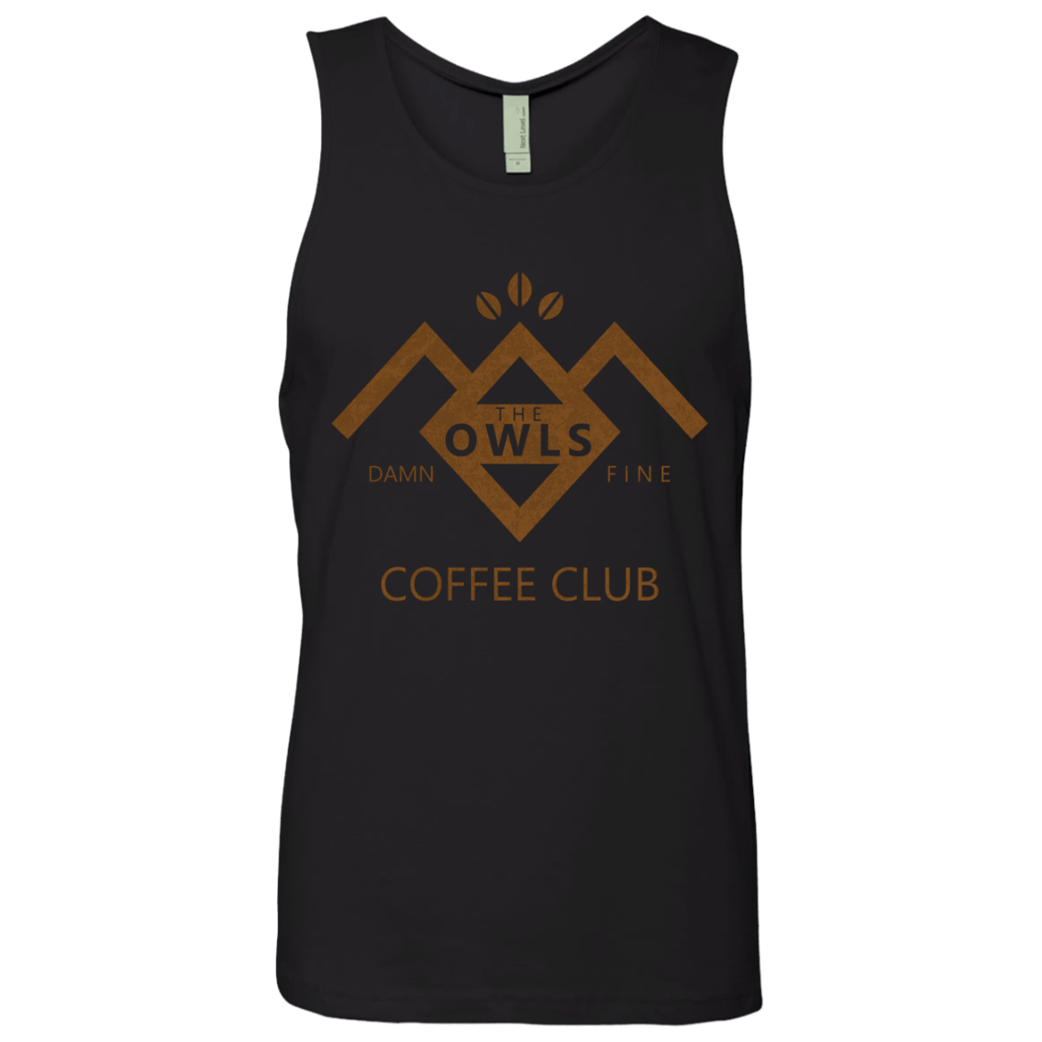 T-Shirts Black / Small Coffee Club Men's Premium Tank Top