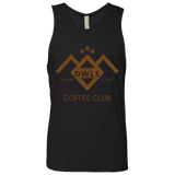 T-Shirts Black / Small Coffee Club Men's Premium Tank Top