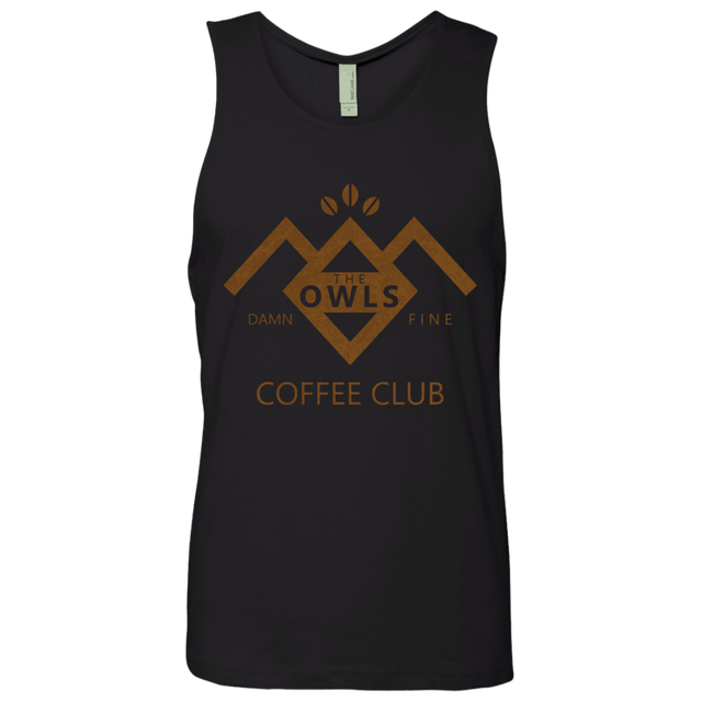 T-Shirts Black / Small Coffee Club Men's Premium Tank Top