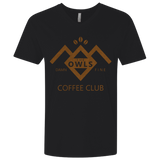 T-Shirts Black / X-Small Coffee Club Men's Premium V-Neck