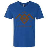T-Shirts Royal / X-Small Coffee Club Men's Premium V-Neck