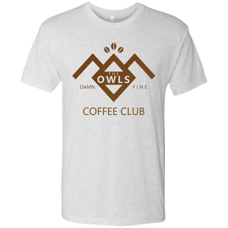 T-Shirts Heather White / Small Coffee Club Men's Triblend T-Shirt