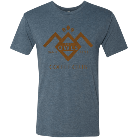 T-Shirts Indigo / Small Coffee Club Men's Triblend T-Shirt