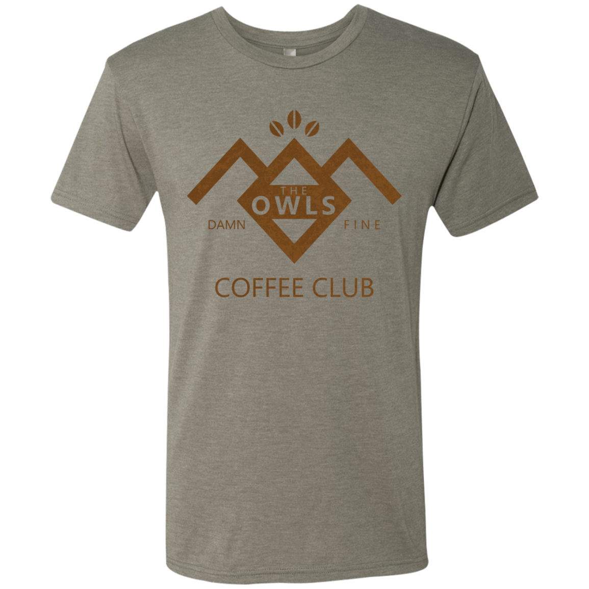 T-Shirts Venetian Grey / Small Coffee Club Men's Triblend T-Shirt