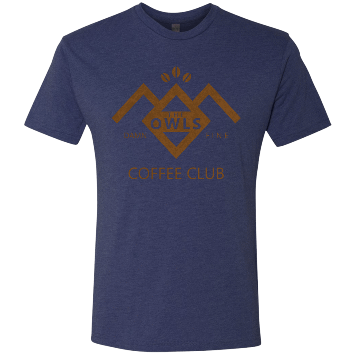 T-Shirts Vintage Navy / Small Coffee Club Men's Triblend T-Shirt