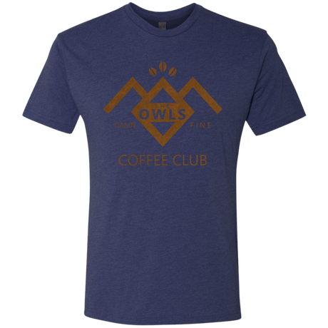 T-Shirts Vintage Navy / Small Coffee Club Men's Triblend T-Shirt