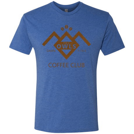 T-Shirts Vintage Royal / Small Coffee Club Men's Triblend T-Shirt
