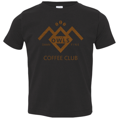 T-Shirts Black / 2T Coffee Club Toddler Premium T-Shirt