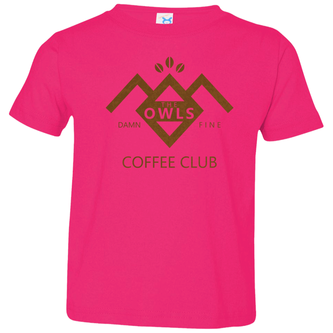 T-Shirts Hot Pink / 2T Coffee Club Toddler Premium T-Shirt