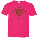 T-Shirts Hot Pink / 2T Coffee Club Toddler Premium T-Shirt