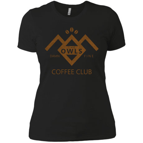 T-Shirts Black / X-Small Coffee Club Women's Premium T-Shirt