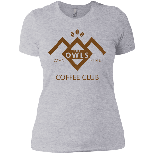 T-Shirts Heather Grey / X-Small Coffee Club Women's Premium T-Shirt