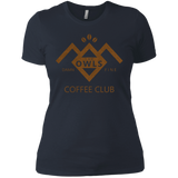 T-Shirts Indigo / X-Small Coffee Club Women's Premium T-Shirt