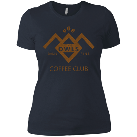 T-Shirts Indigo / X-Small Coffee Club Women's Premium T-Shirt