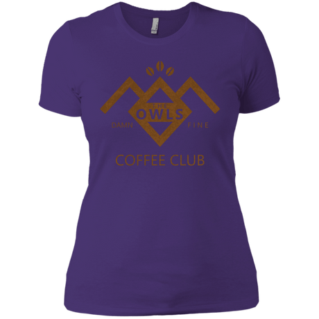 T-Shirts Purple / X-Small Coffee Club Women's Premium T-Shirt