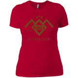 T-Shirts Red / X-Small Coffee Club Women's Premium T-Shirt