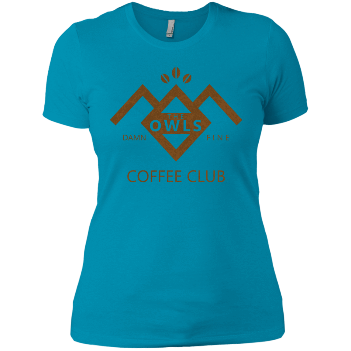T-Shirts Turquoise / X-Small Coffee Club Women's Premium T-Shirt