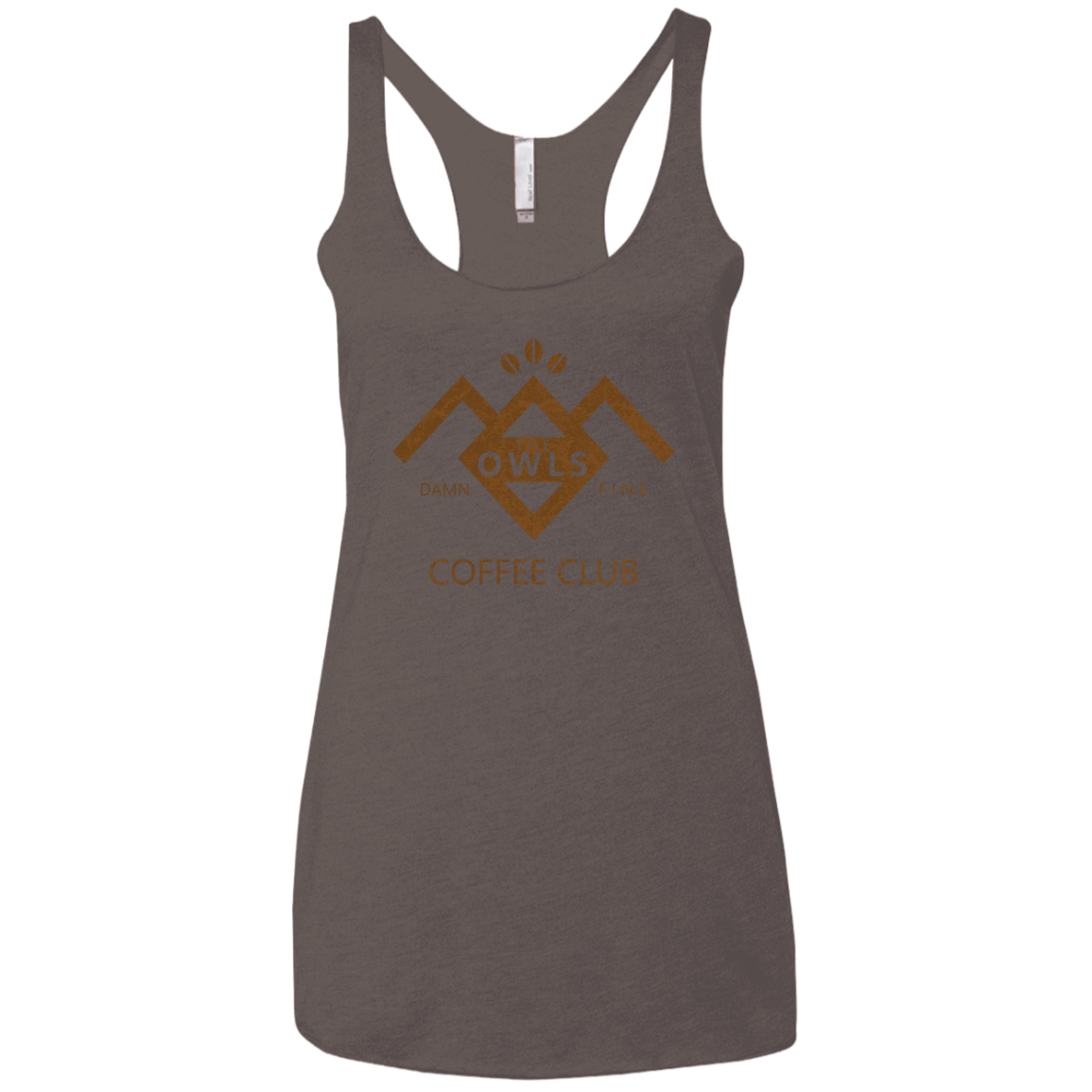 T-Shirts Macchiato / X-Small Coffee Club Women's Triblend Racerback Tank