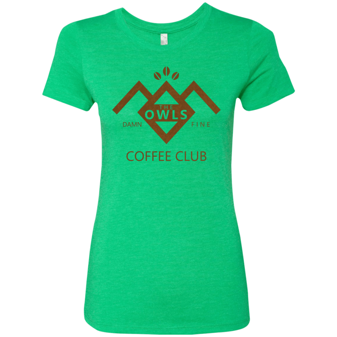 T-Shirts Envy / Small Coffee Club Women's Triblend T-Shirt