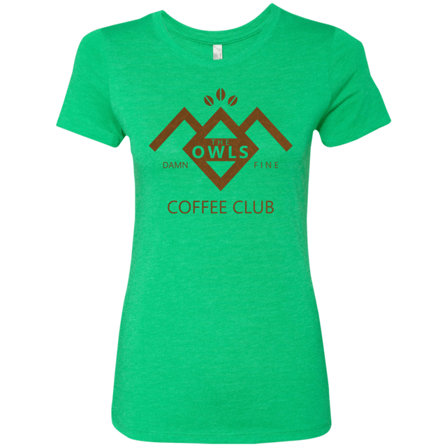 T-Shirts Envy / Small Coffee Club Women's Triblend T-Shirt