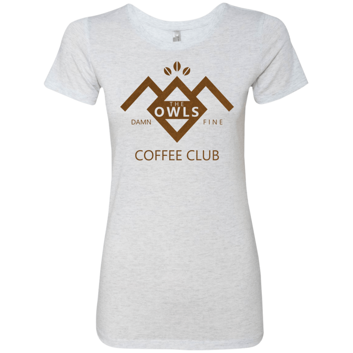 T-Shirts Heather White / Small Coffee Club Women's Triblend T-Shirt