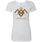 T-Shirts Heather White / Small Coffee Club Women's Triblend T-Shirt