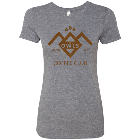 T-Shirts Premium Heather / Small Coffee Club Women's Triblend T-Shirt