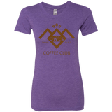 T-Shirts Purple Rush / Small Coffee Club Women's Triblend T-Shirt