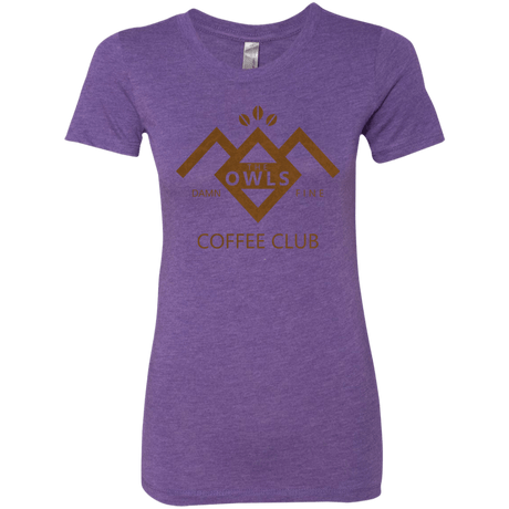 T-Shirts Purple Rush / Small Coffee Club Women's Triblend T-Shirt