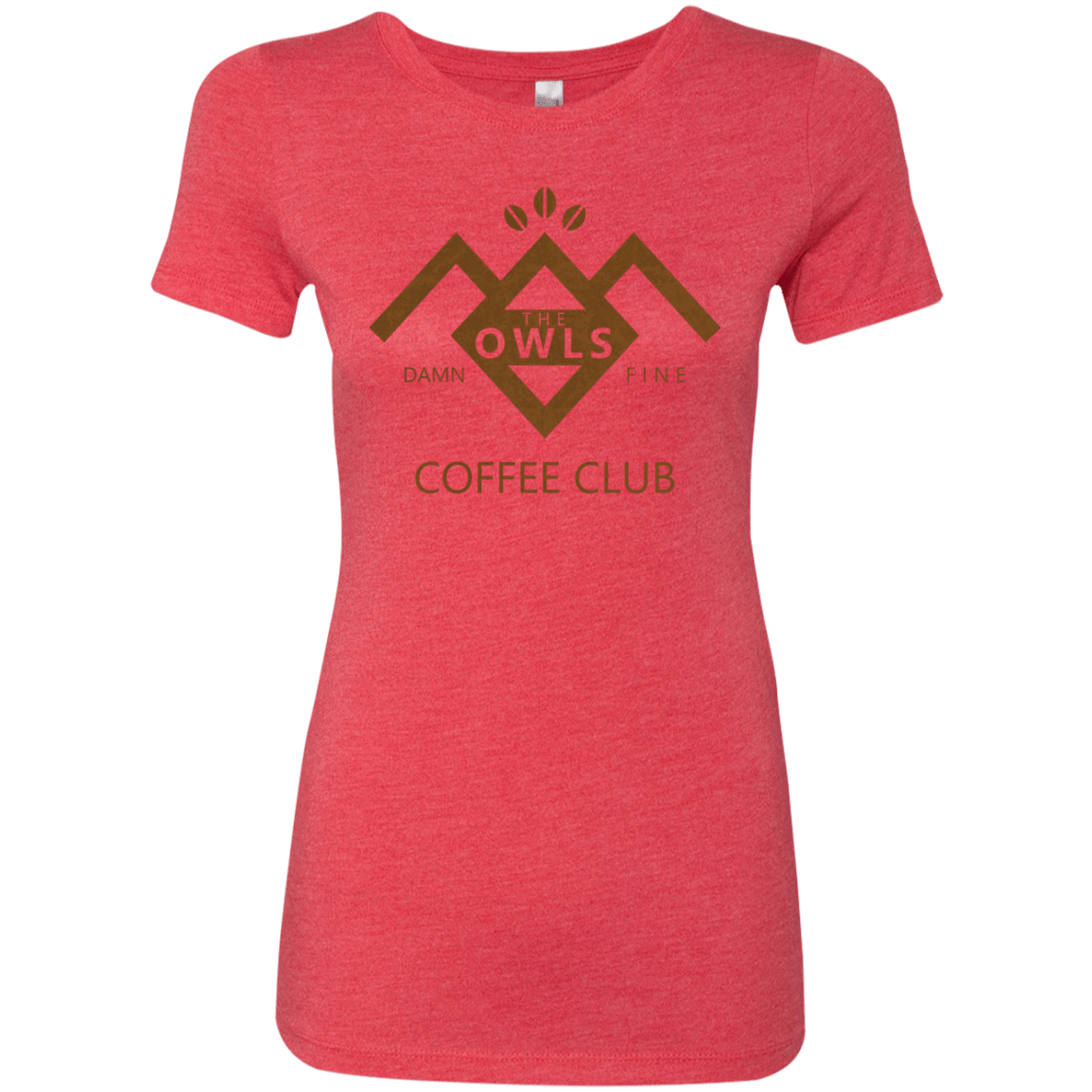 T-Shirts Vintage Red / Small Coffee Club Women's Triblend T-Shirt
