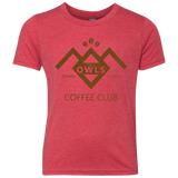 T-Shirts Vintage Red / YXS Coffee Club Youth Triblend T-Shirt