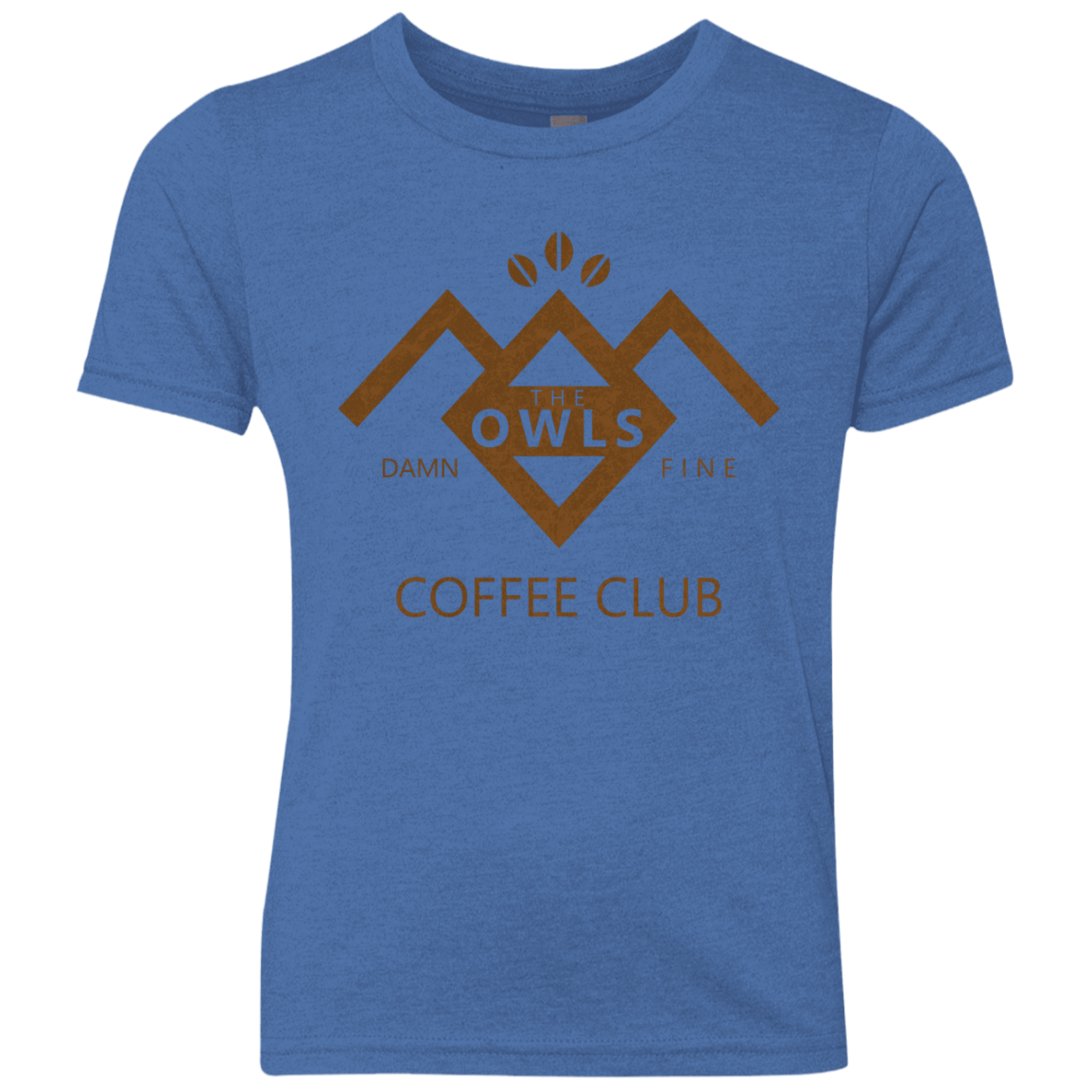 T-Shirts Vintage Royal / YXS Coffee Club Youth Triblend T-Shirt