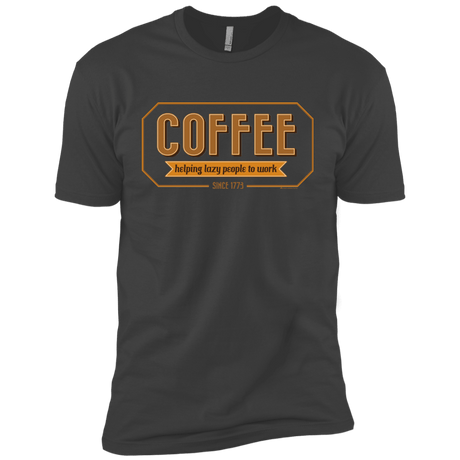 T-Shirts Heavy Metal / YXS Coffee For Lazy People Boys Premium T-Shirt