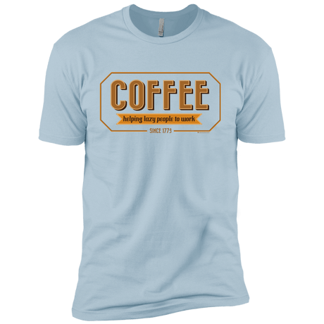 T-Shirts Light Blue / YXS Coffee For Lazy People Boys Premium T-Shirt