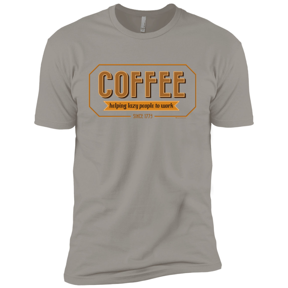 T-Shirts Light Grey / YXS Coffee For Lazy People Boys Premium T-Shirt