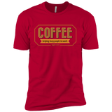T-Shirts Red / YXS Coffee For Lazy People Boys Premium T-Shirt